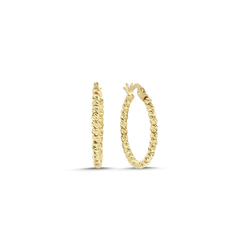 Dorika Toplu Orta Boy Küpe (2x2 cm 1,1 mm)